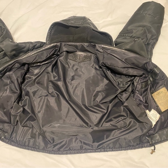 RUDSAK Rare leather/nylon Bomber. Original conception of the Modern RUDSAK Mateo - Picture 13 of 14